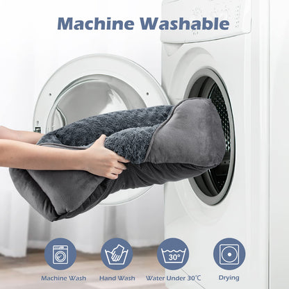 Rivosta™ Orthopedic Dog Bed | Washable Calming Rectangle Pet Cuddler with Anti-Slip Base – Small (20" × 19" × 6")