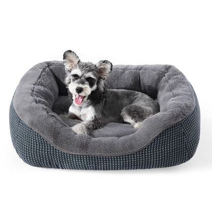 Rivosta™ CozyNest Orthopedic Pet Bed – Small | Ultra-Soft, Calming & Washable Pet Bed