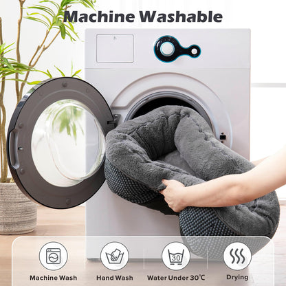 Rivosta™ CozyNest Orthopedic Pet Bed – Small | Ultra-Soft, Calming & Washable Pet Bed